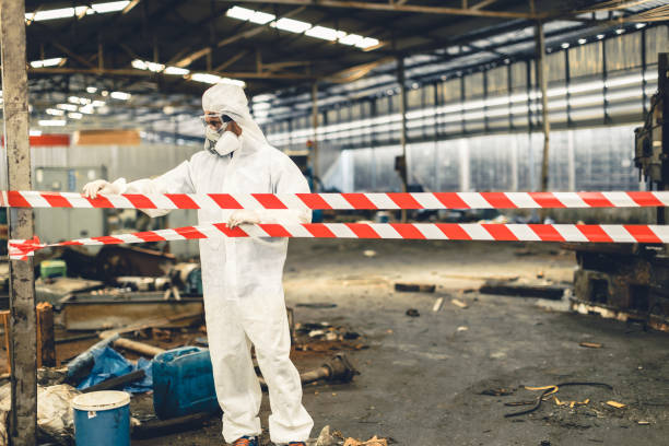 Professional Trauma Scene Cleanup technician working in Bel Air, MD